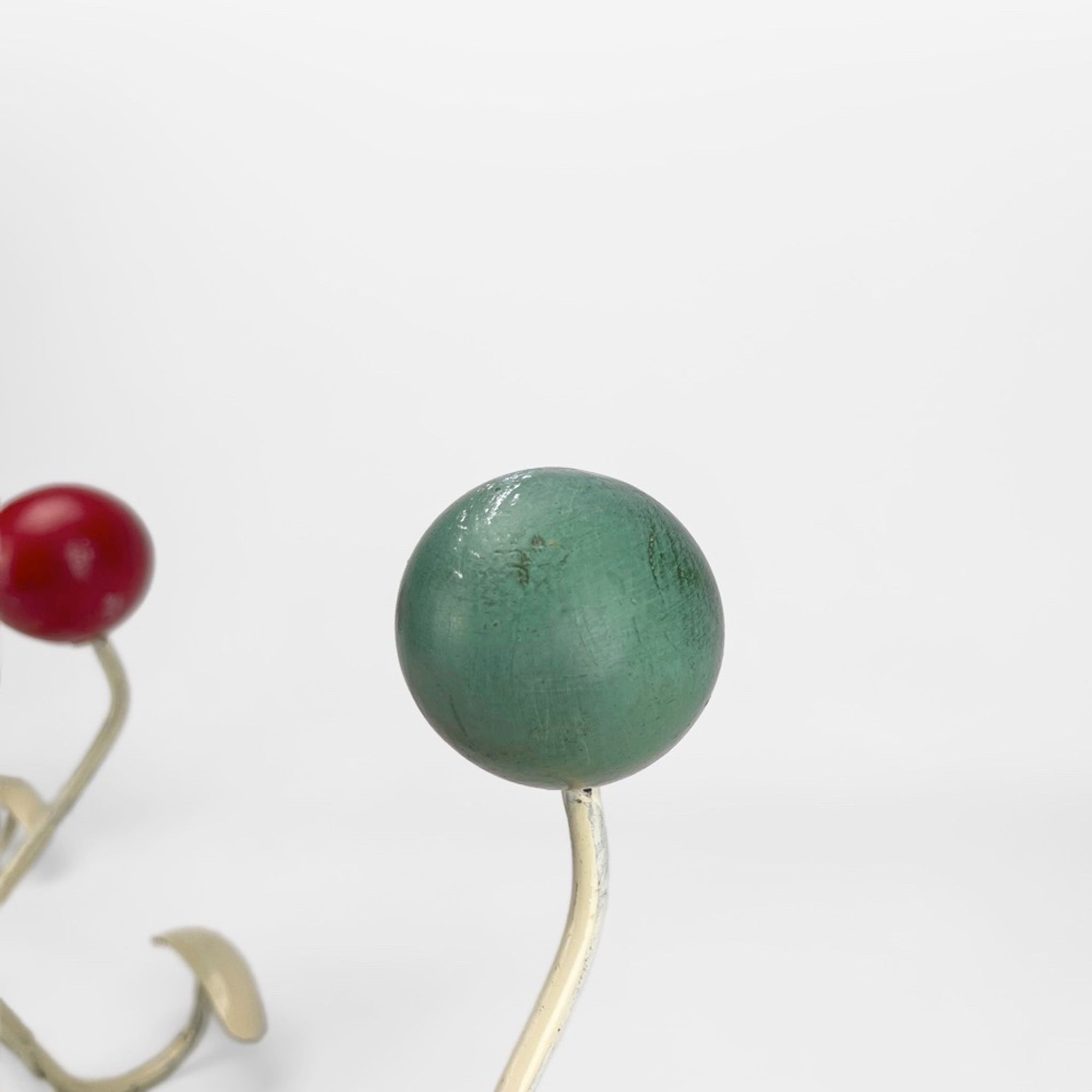 Wooden coat rack