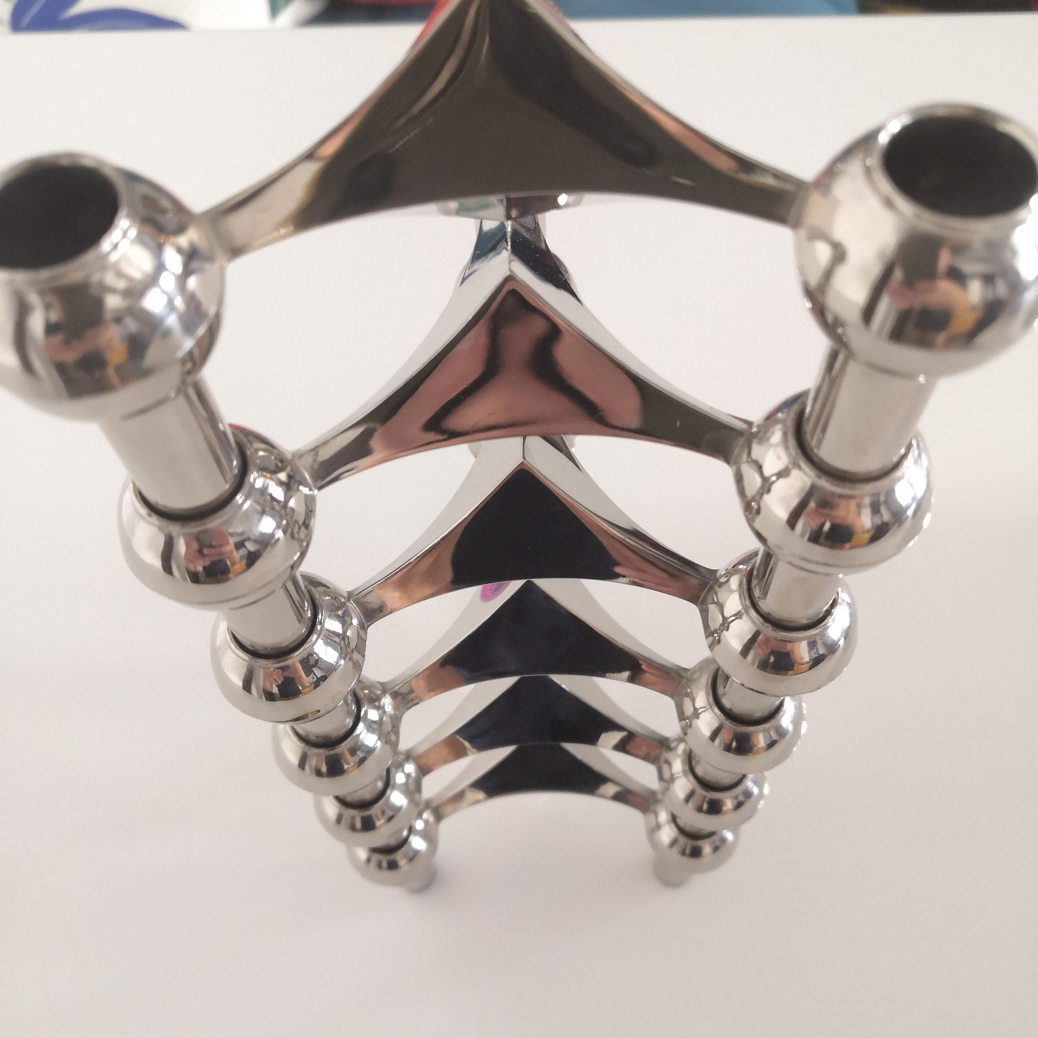 6 Nagel modular candle holders