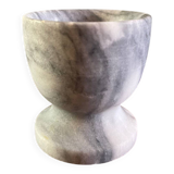 Matte marble egg cup