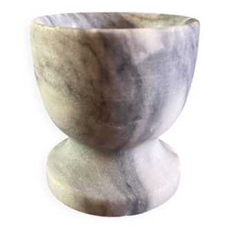Matte marble egg cup