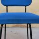 Series of 4 vintage chairs by André Simard for Airborne editions