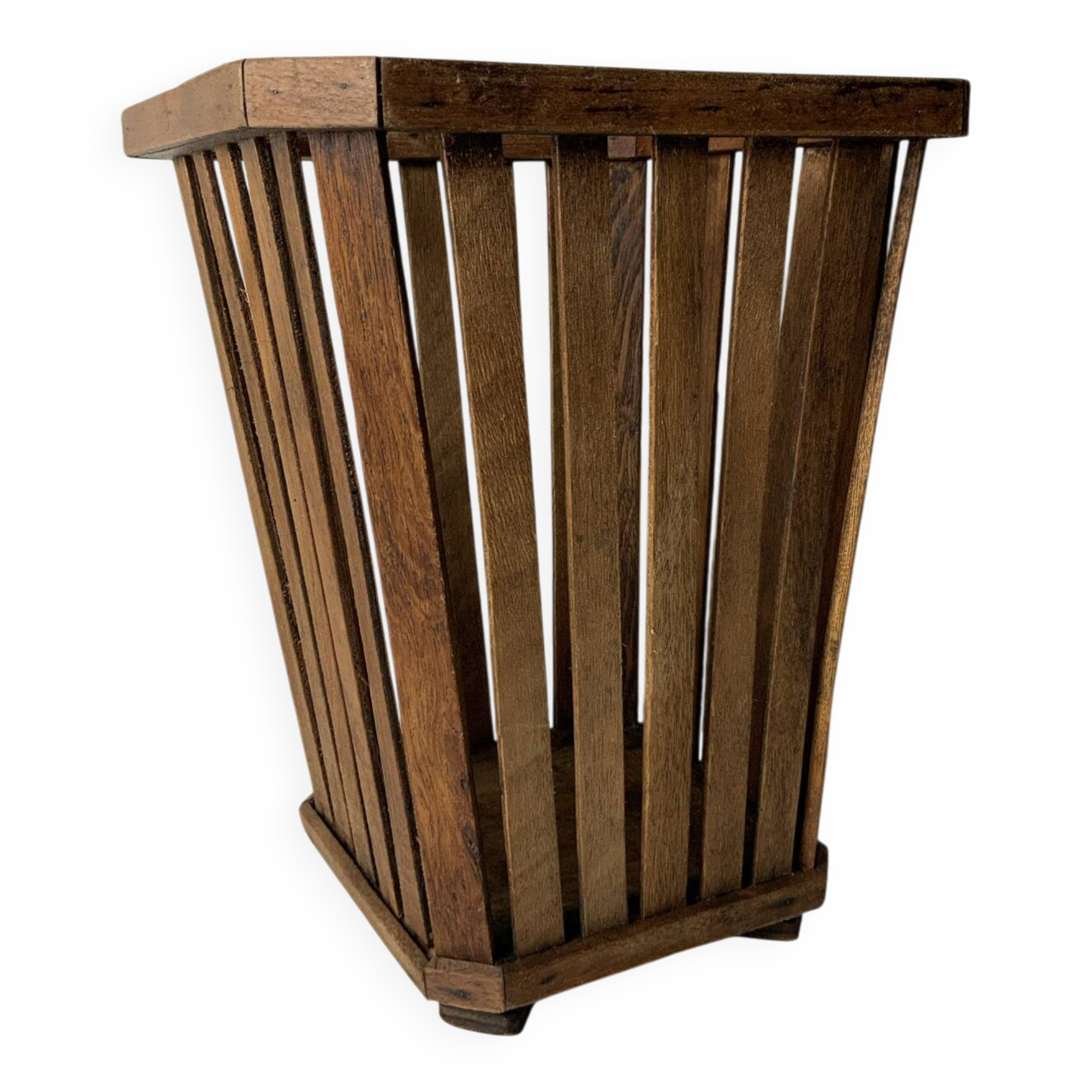 Art Deco wastepaper basket