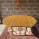 Table vintage scandinave style teck, 4 personnes, 1970