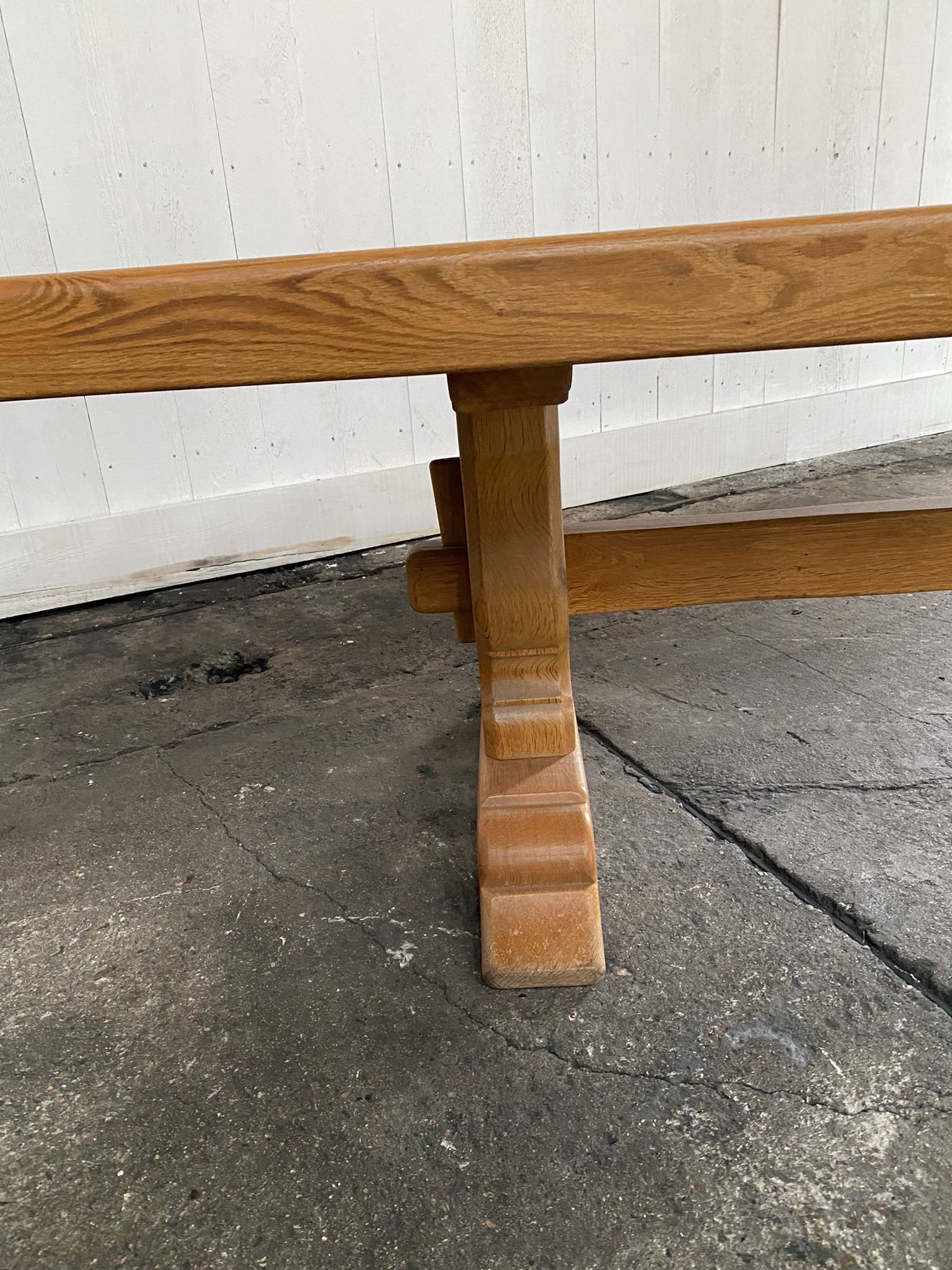 Elm farmhouse table