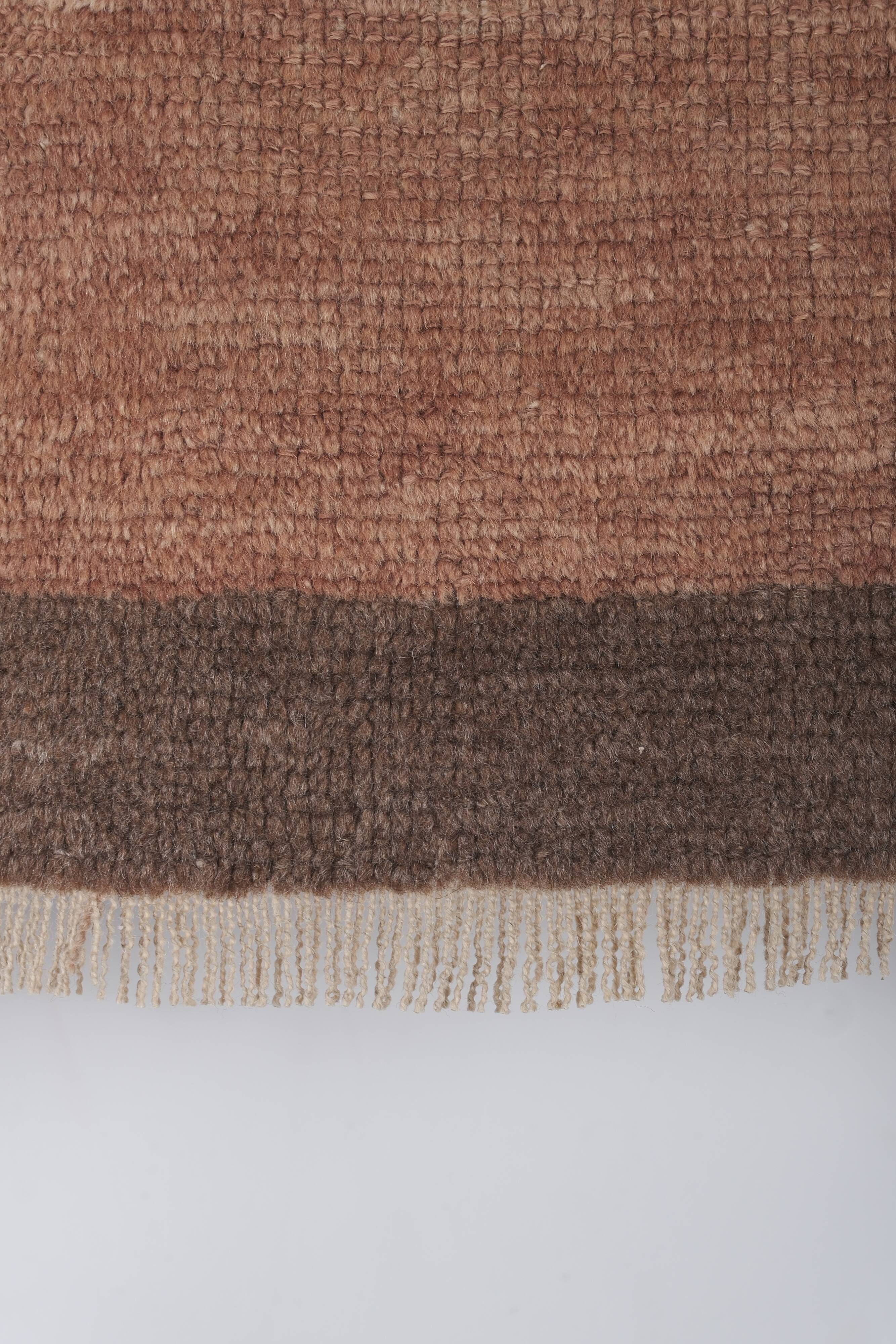 Vintage Turkish Oushak Rug Handwoven 88x133 cm