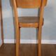 Série de 3 chaises bistrot 1950