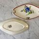 duo of raviers Villeroy & Boch La Louvière Belgian manufacture in Iron Earth early twentieth century