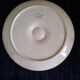 Assiette à huîtres hb henriot quimper grès 23 cm décor floral breton