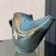 sculptural vase, flamed ceramic, 1970