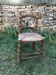 Chaise paillée