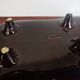 Ceramic centerpiece Vallauris mid century