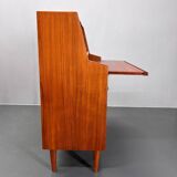 Commode à écrire en teck danois des années 1960