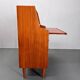Commode à écrire en teck danois des années 1960