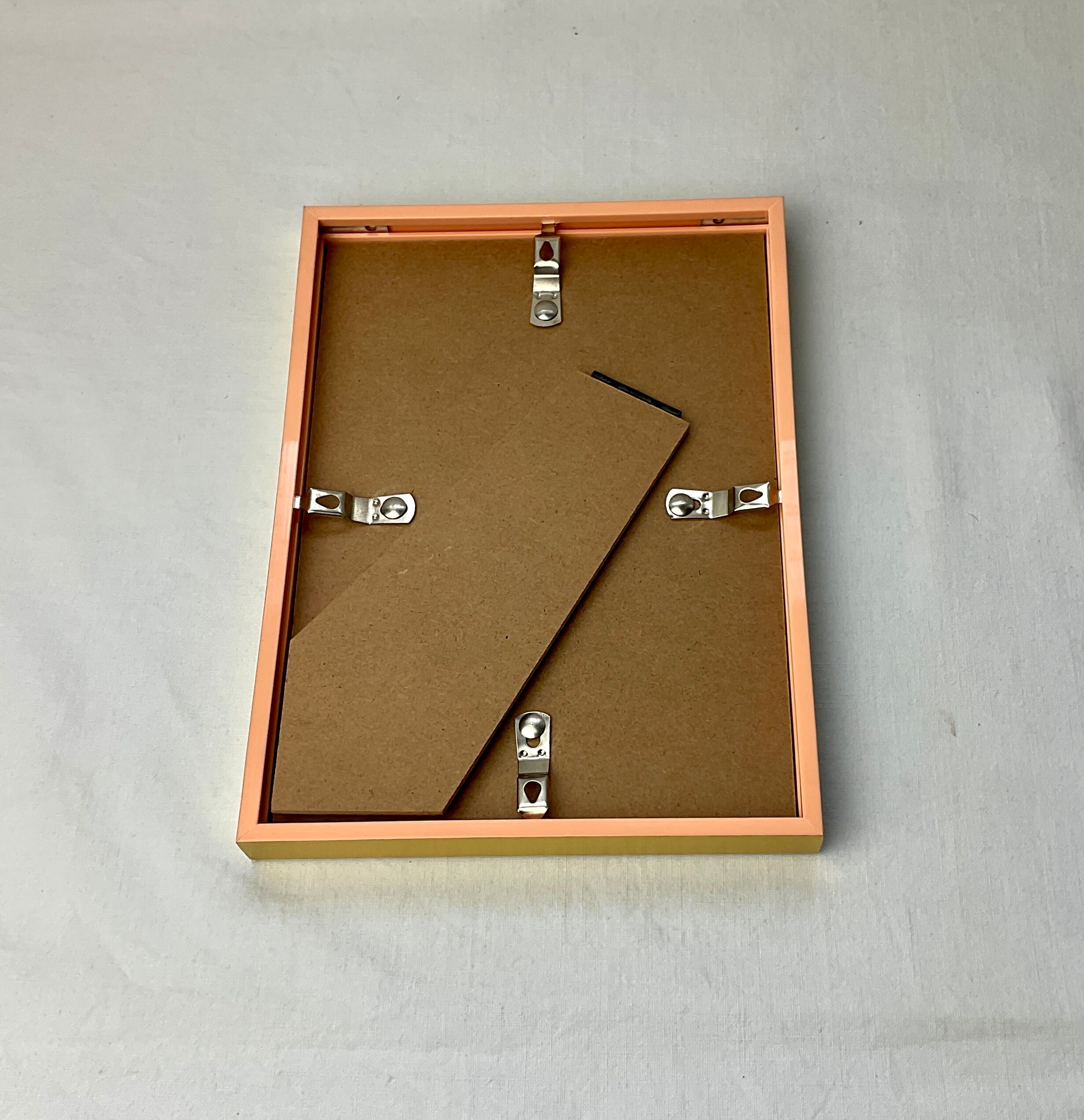 Golden wall frame