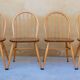 Série de 4 chaises « Windsor » par L. Ercolani pour les éditions Ercol