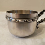 Silver metal cup