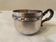 Silver metal cup