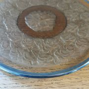 Suite de 12 assiettes et un plat art déco
