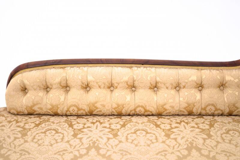 Chaise longue, France, circa 1890.