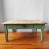 Weathered farmhouse coffee table