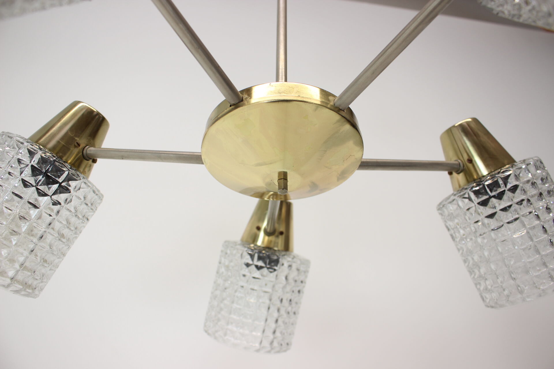 Mid-Century Chandelier / Kamenický Šenov, 1970's