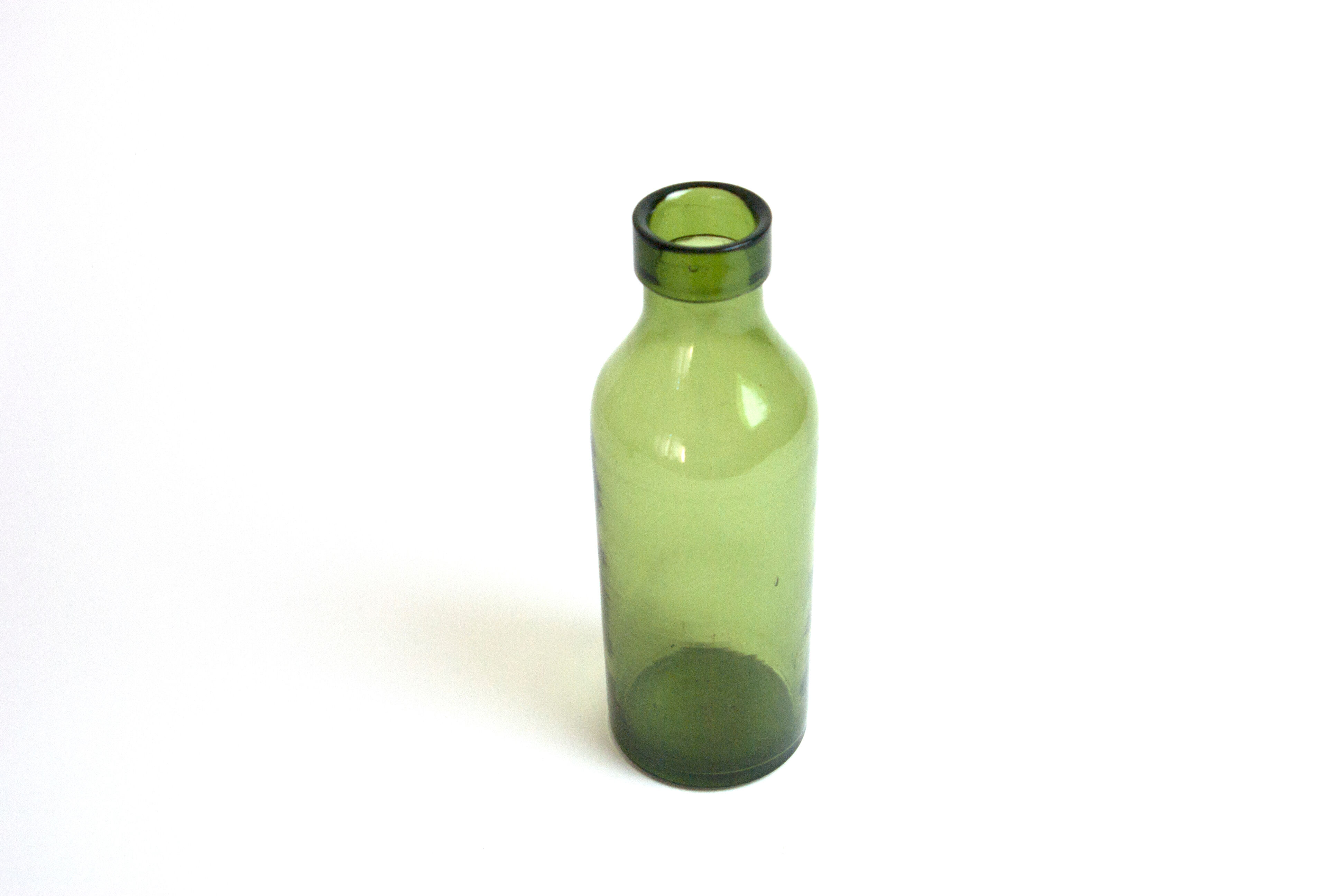 Bottle green glass