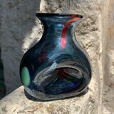 Murano style glass vase