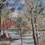 Landscape painting table