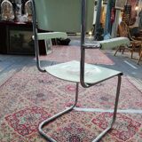 Czech armchair wood and chrome, Mart Stam, Konova 1940