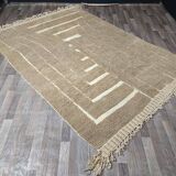 Natural handmade Berber rug, size 150 x 250 cm