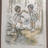 Drawing by Germaine Bouret
