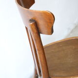 Bistro chair, wood, Mahieu