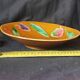 1960/70 shallow plate fruits / hand-painted / Sarreguemines /