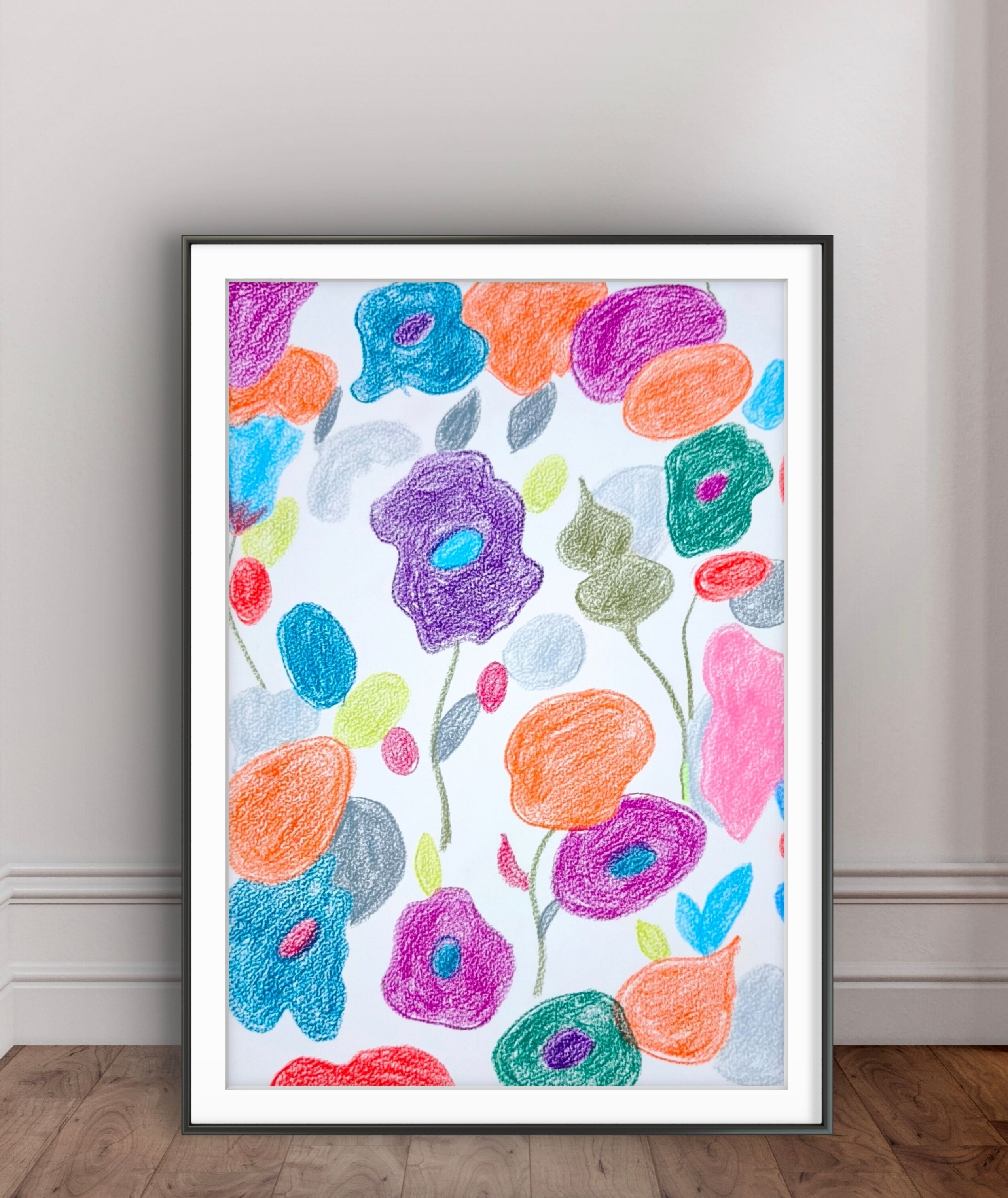 Affiche illustration contemporain
