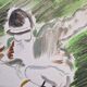 Mathilde de Boisboisel (Born in 1945) Oil on canvas - The Polo Player