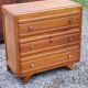 Commode vintage des années 50 pieds compas 3 tiroirs