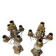 Paire de chandeliers en bronze