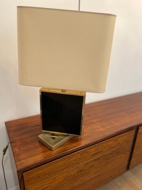 Design lamp 70s brass