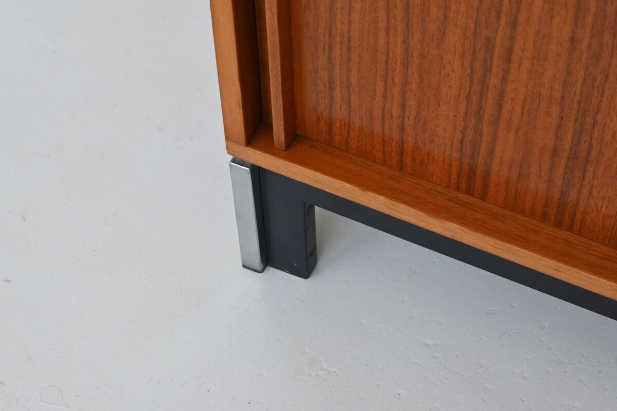 Theo Tempelman sideboard in walnut AP Originals The Netherlands 1960