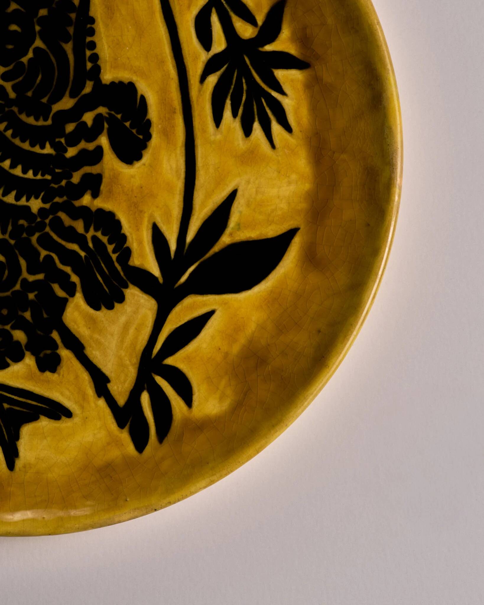 Ceramic dish, Jean Lurçat, 1950s