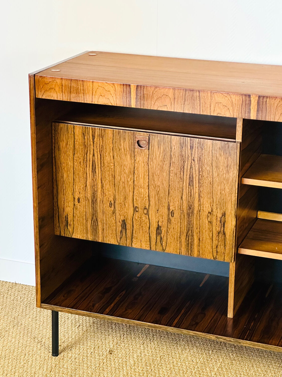 Enfilade scandinave haute en palissandre 1960