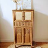 Solid oak Art Deco sideboard