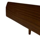 Vintage daybed 1960s minimalist design in Teak wood