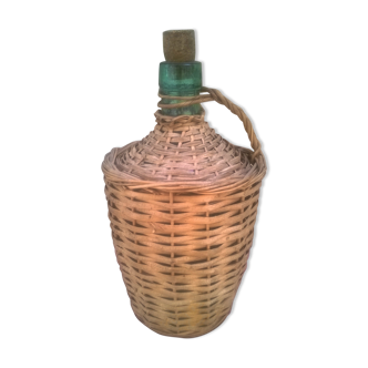 Vintage lady-jeanne bottle