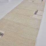 Vintage Anatolian Hemp Kilim Runner sku3844