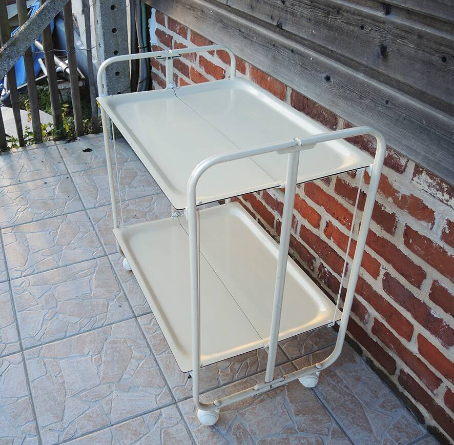 Old white folding table design Taol – Manuterm