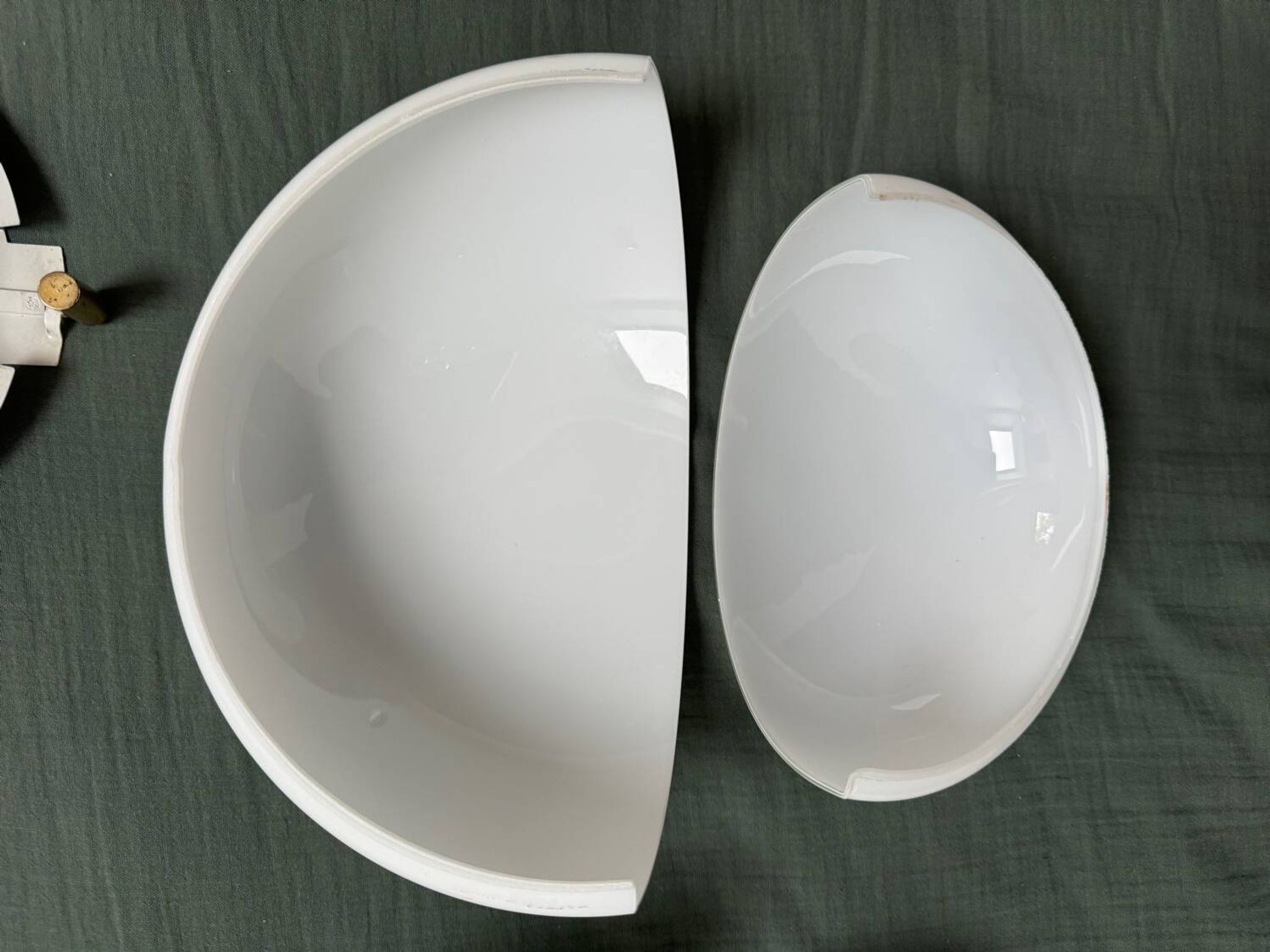 Vintage Murano glass wall lamp by Vico Magistretti for Artemide / Mania / Space Age