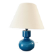 Vintage 60s lamp in cracked blue glazed ceramic – Design Space