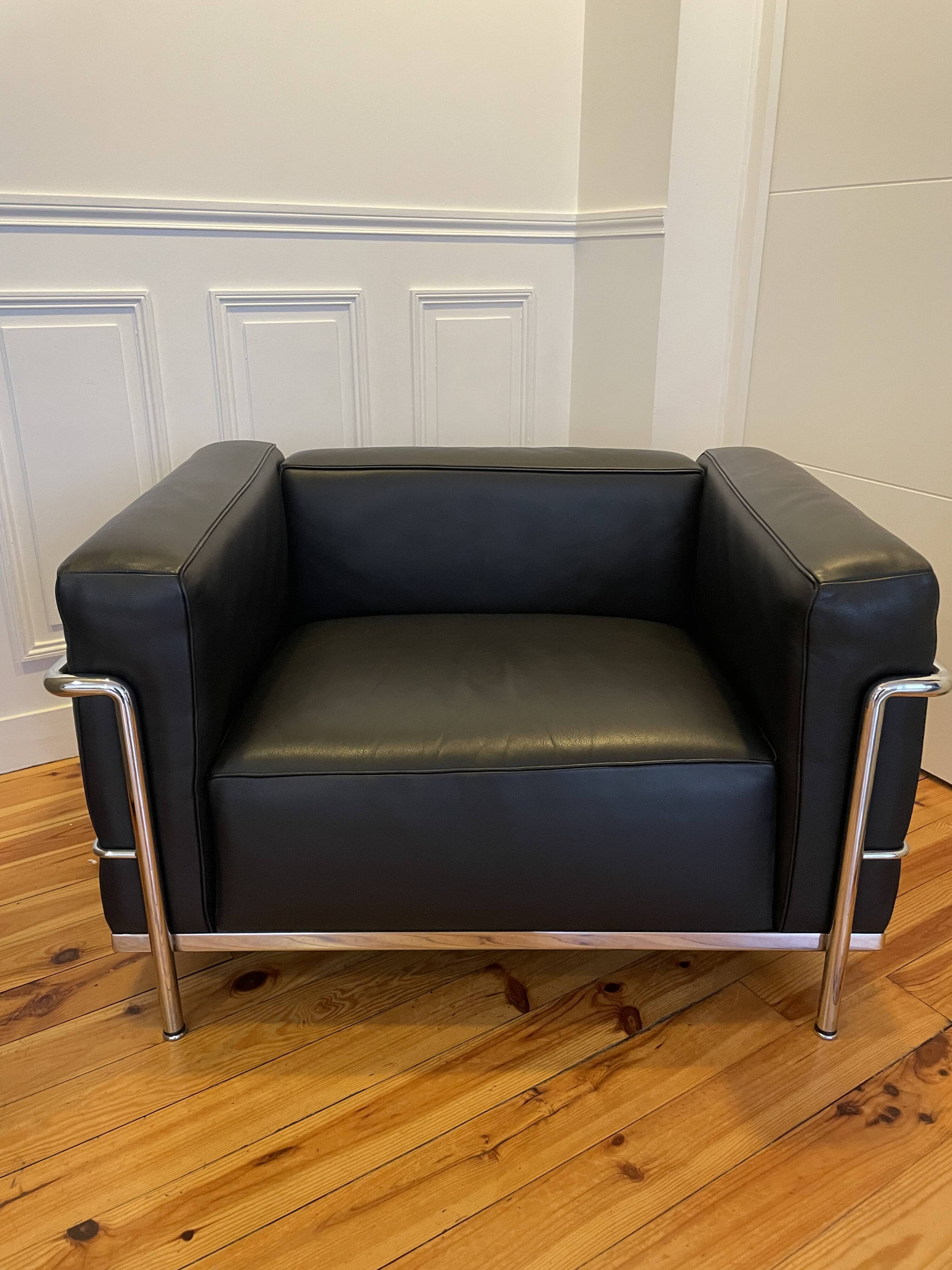 LC3 armchair Le Corbusier/Charlotte PERRIAND for CASSINA