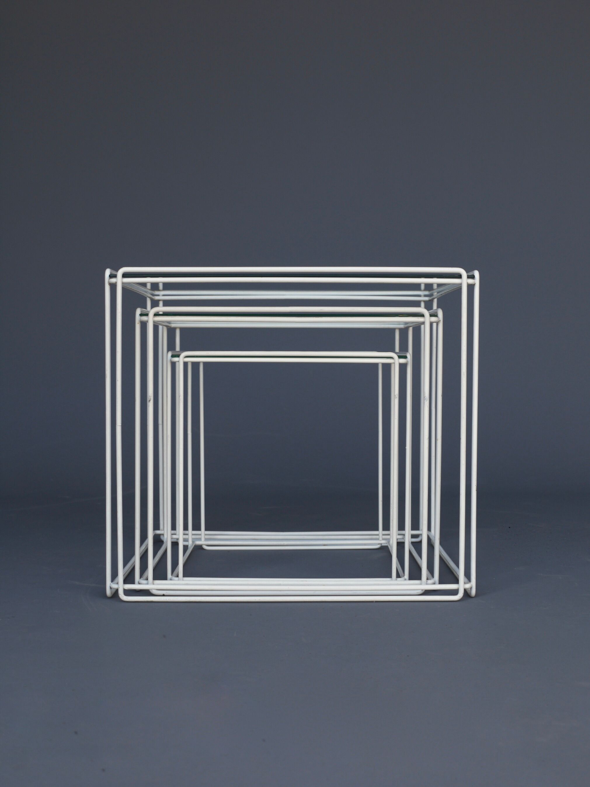 Vintage Isocele Nesting Tables by Max Sauze 1970s